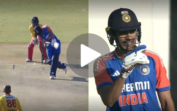 [Watch] Shubman Gill Makes 'Shut Out The Noise' Gesture After A 98M Six In IND Vs ZIM